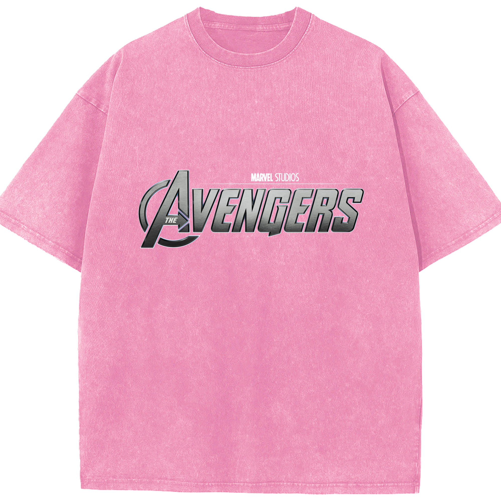 （画像用） アベンジャーズ The Avengers 綿100% ヴィンテージ風 半袖Tシャツ（フロントプリント）
